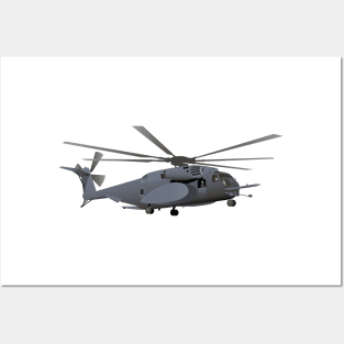 Military MH-53 Helicopter Posters and Art